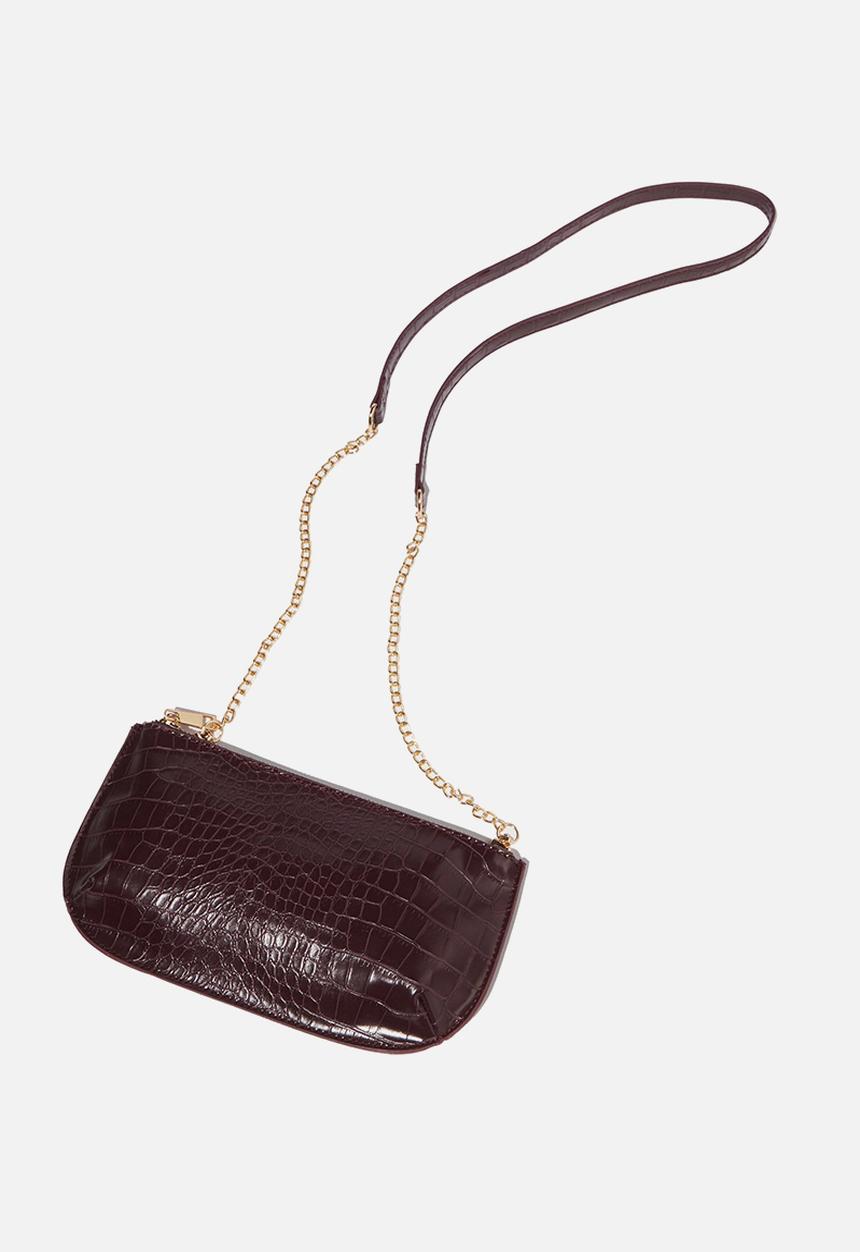 Cotton On - Olivia clutch - burgundy