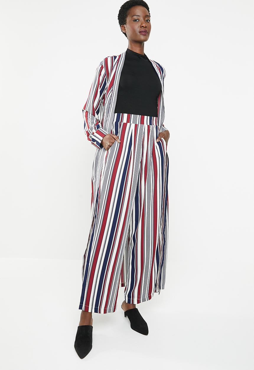 edit - Wide leg lounge pants - multi