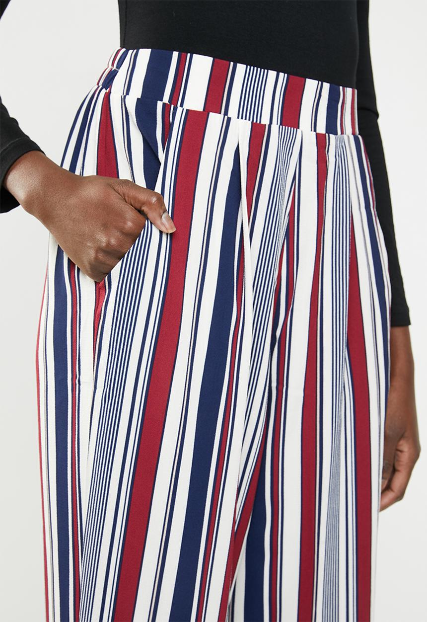 edit - Wide leg lounge pants - multi