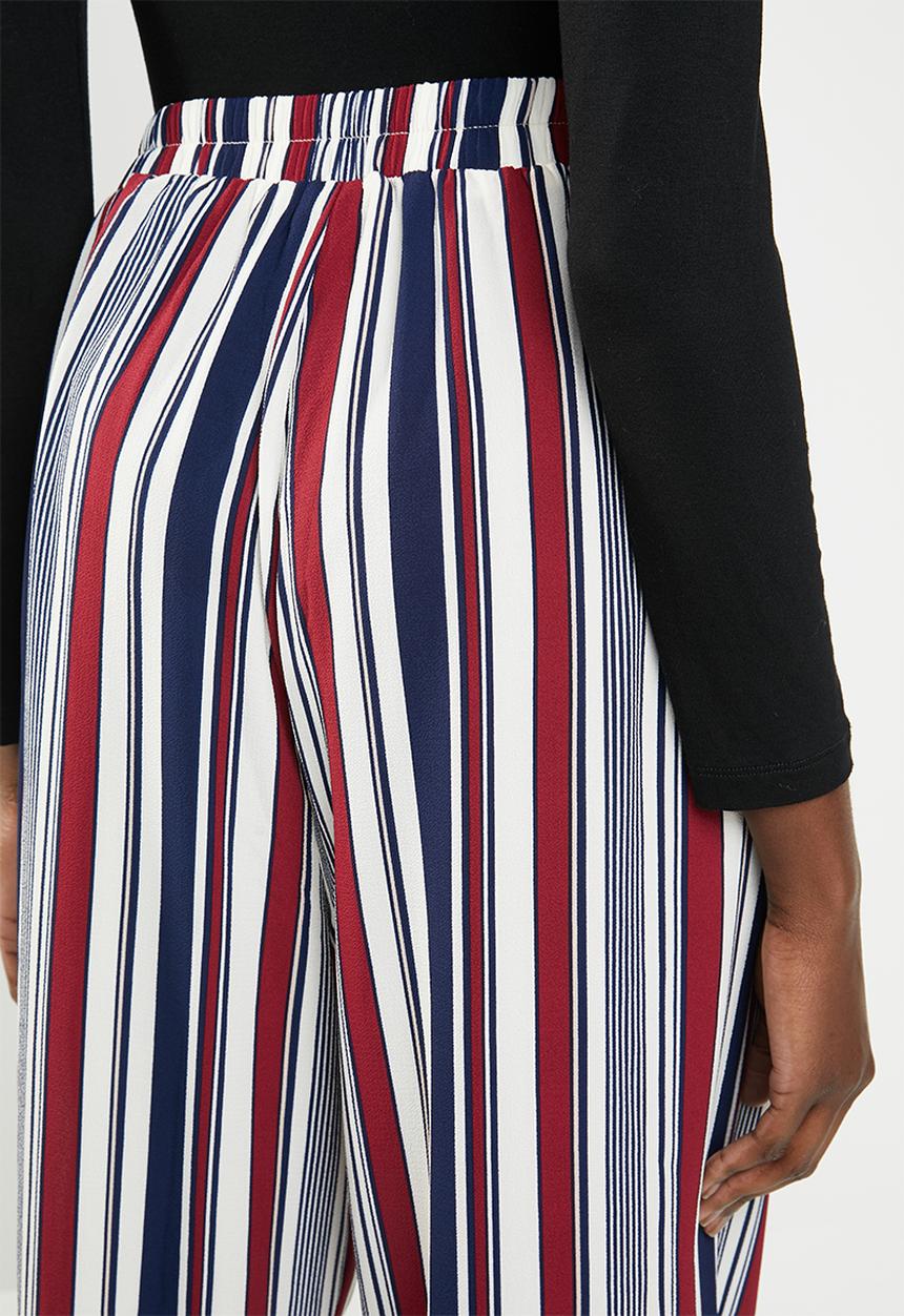 edit - Wide leg lounge pants - multi