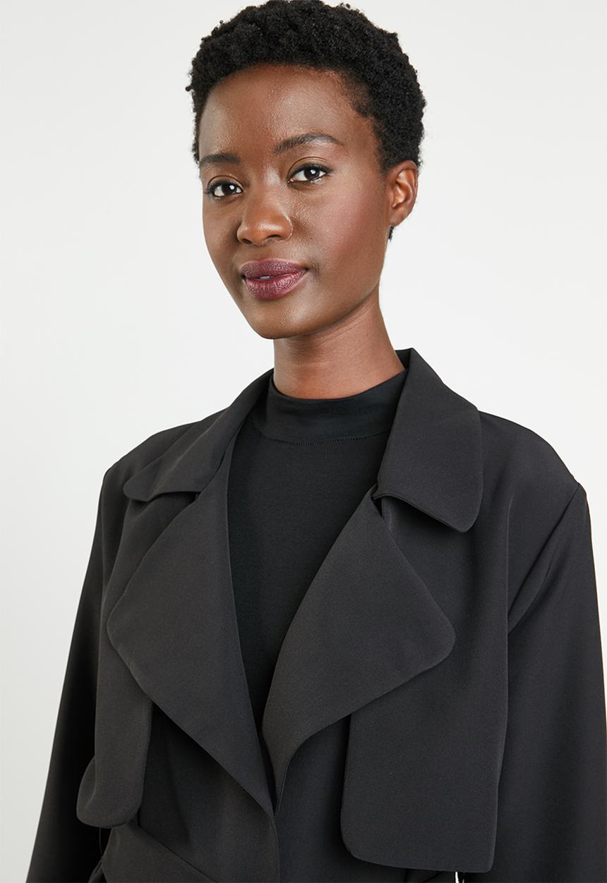 edit - Soft jacket - black