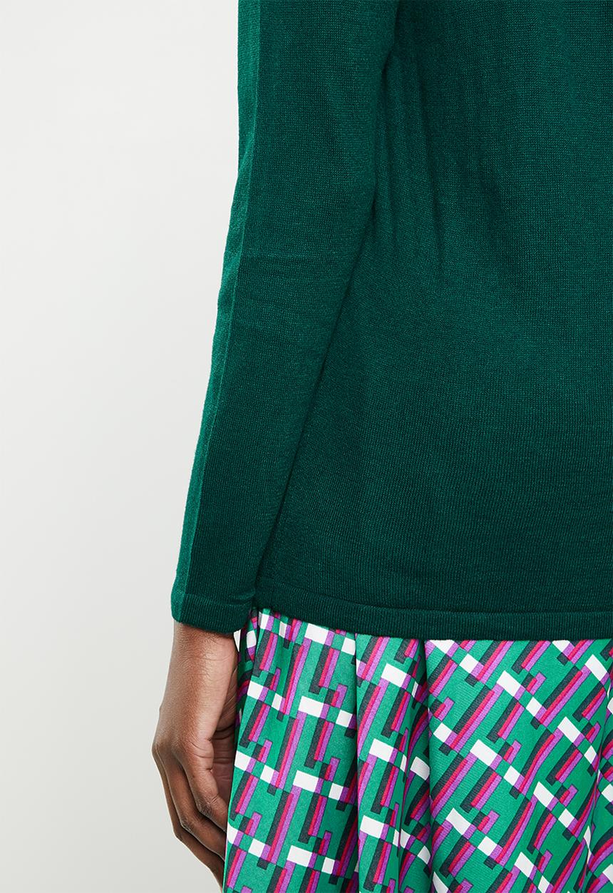 edit - Boxy cardigan - green 