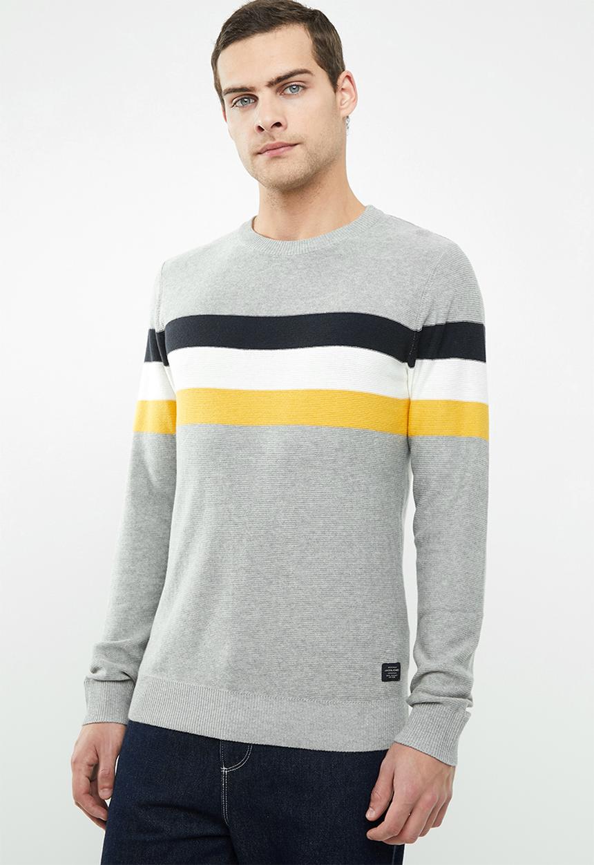 Jack & Jones - Jorbronks knit crew neck - multi