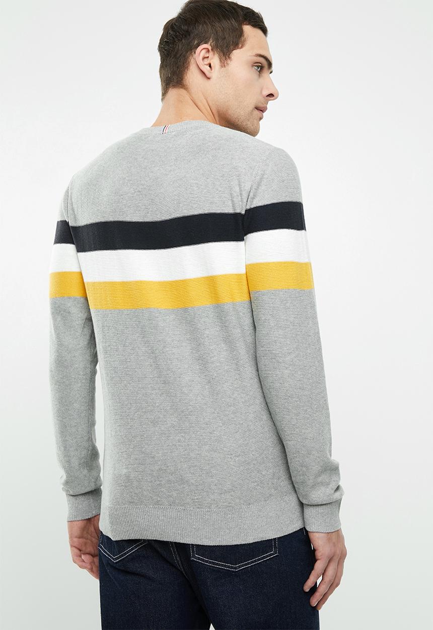 Jack & Jones - Jorbronks knit crew neck - multi