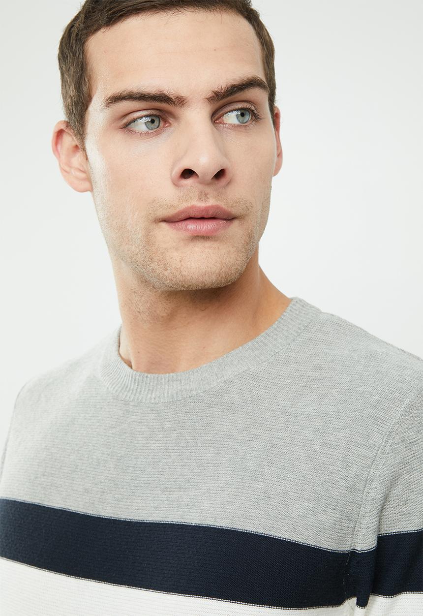 Jack & Jones - Jorbronks knit crew neck - multi