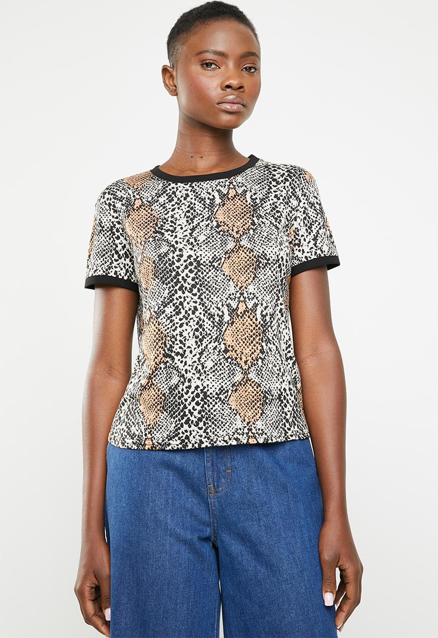 New Look - Snake print T-shirt - multi 
