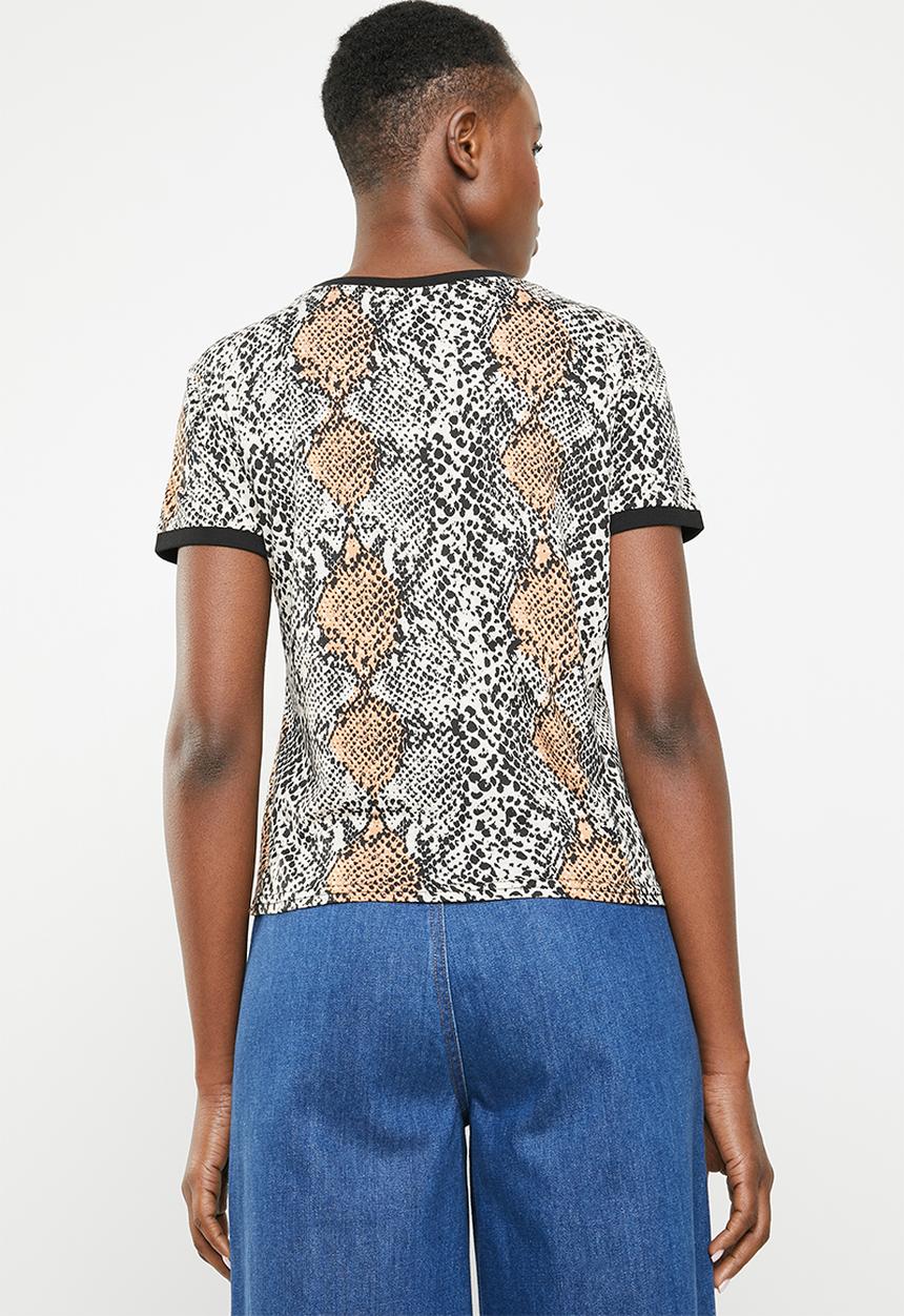 New Look - Snake print T-shirt - multi 