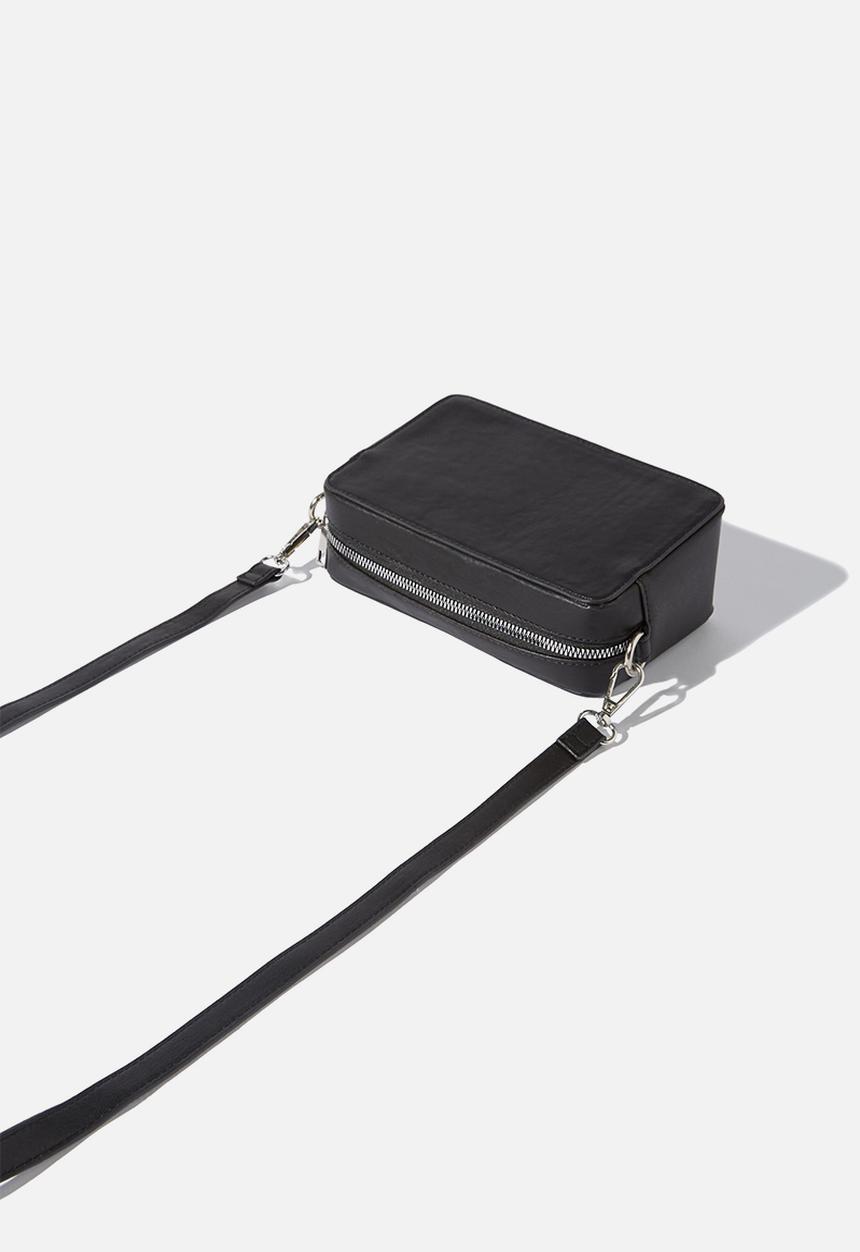 Rubi - Stevie boxy cross body bag - black