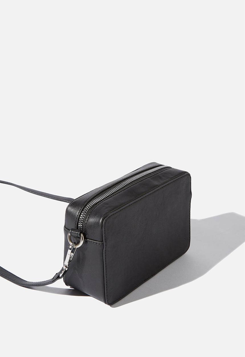 Rubi - Stevie boxy cross body bag - black