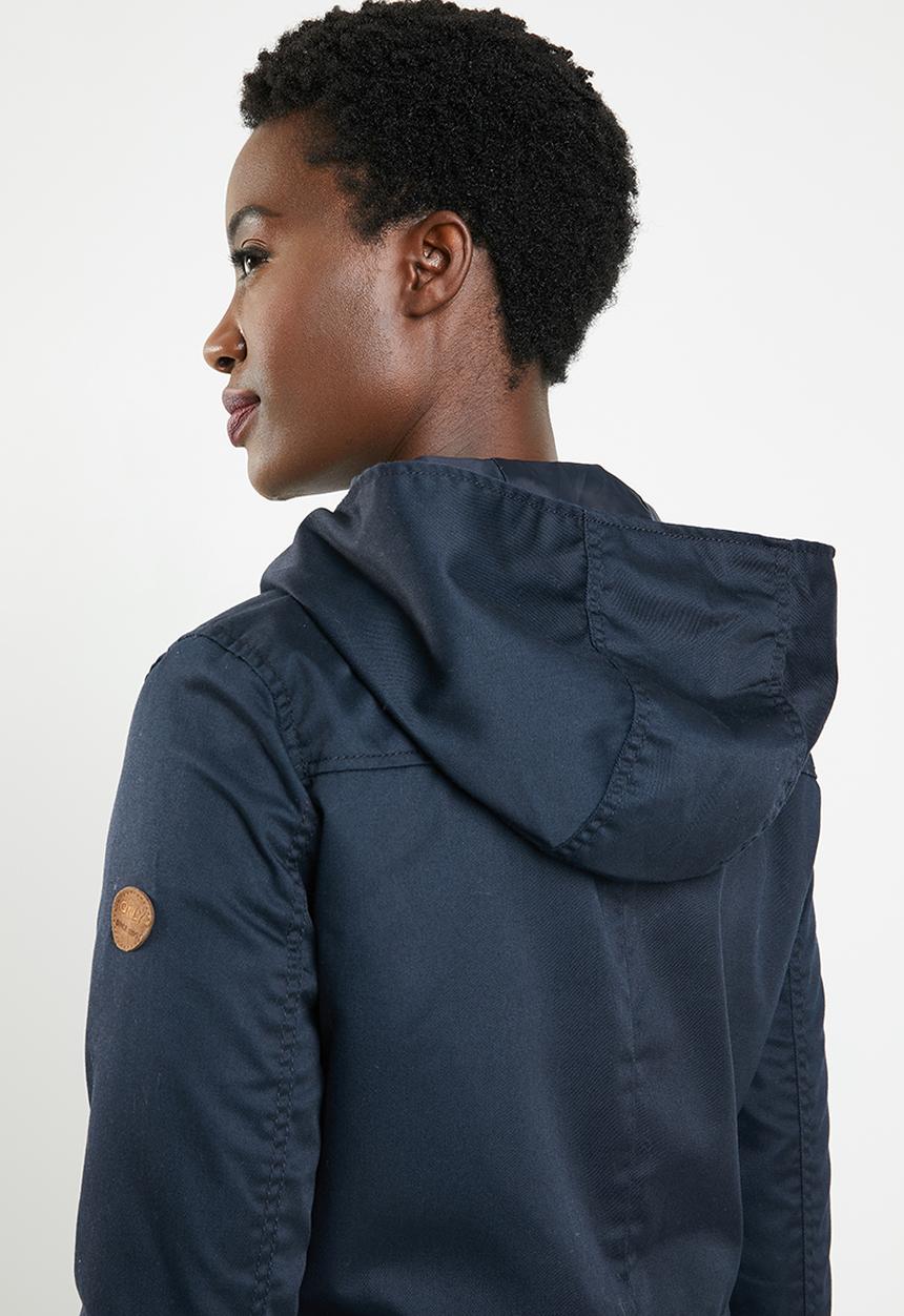 ONLY - New lorca spring canvas parka - navy