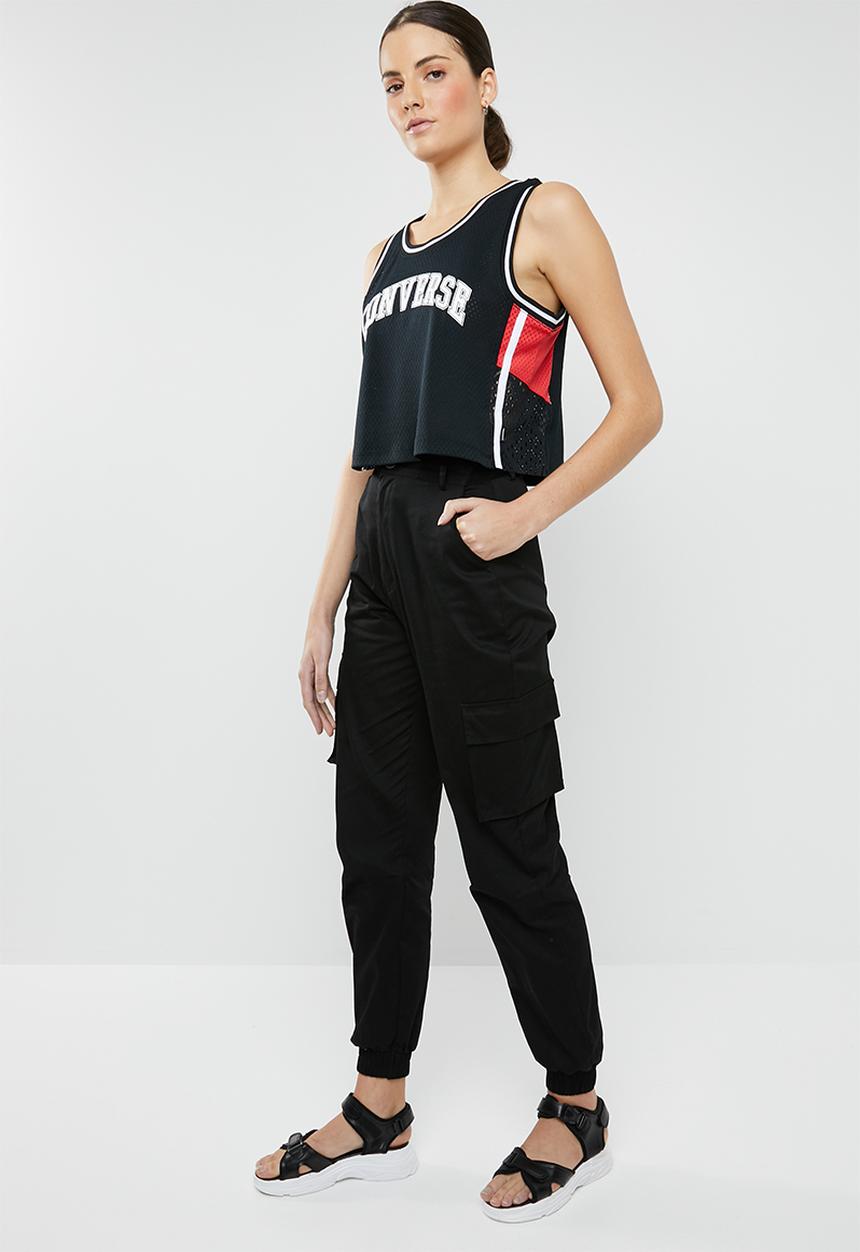 Converse - Basketball mid jersey - black