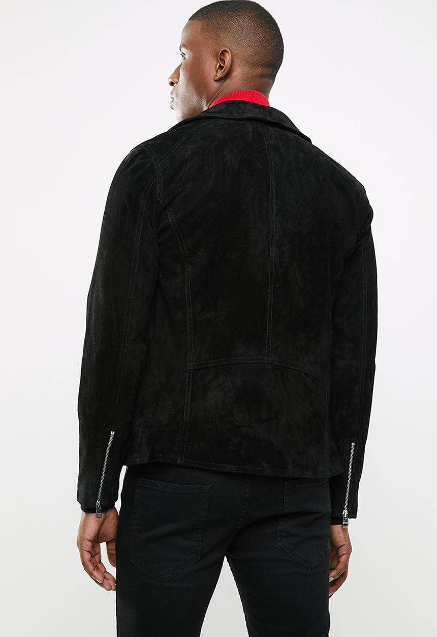 Jack & Jones - Jordane biker jacket noos - black