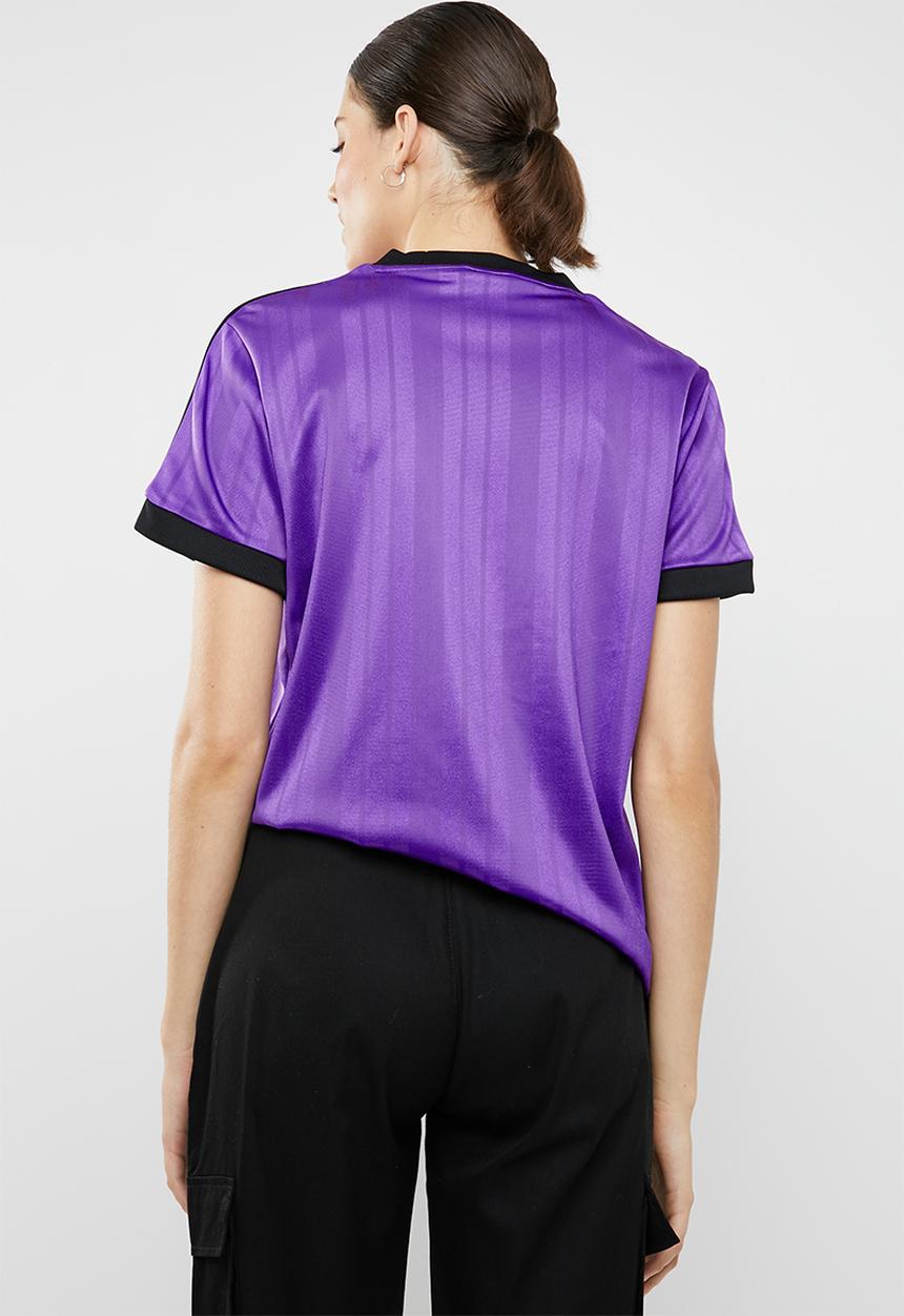 adidas Originals - 3 stripes colour tee - purple