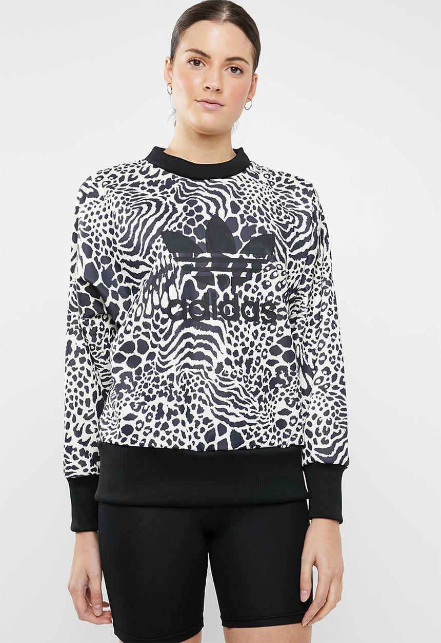 adidas Originals - Multi prints sweater - black & beige 