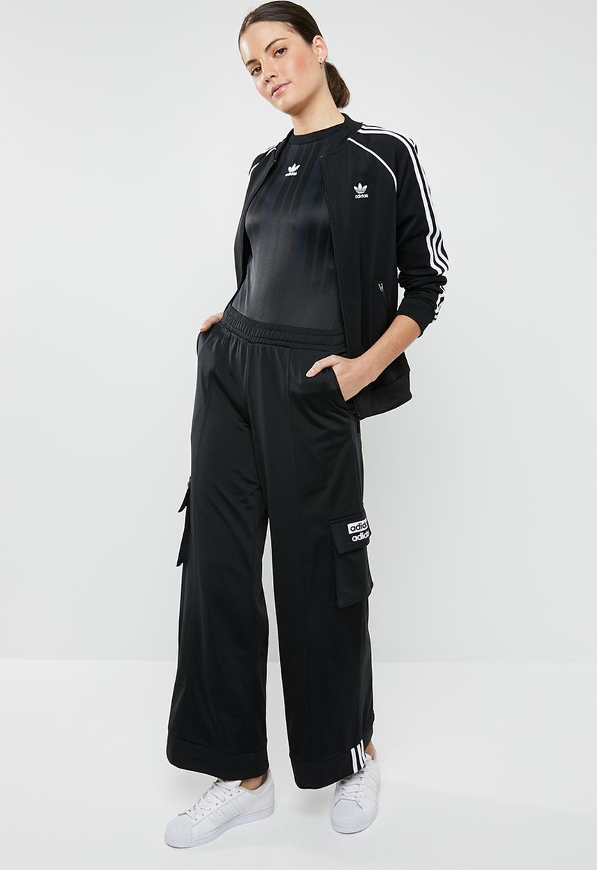 adidas Originals - Kylie Jenner x falcon x coeeze wide leg pants - black
