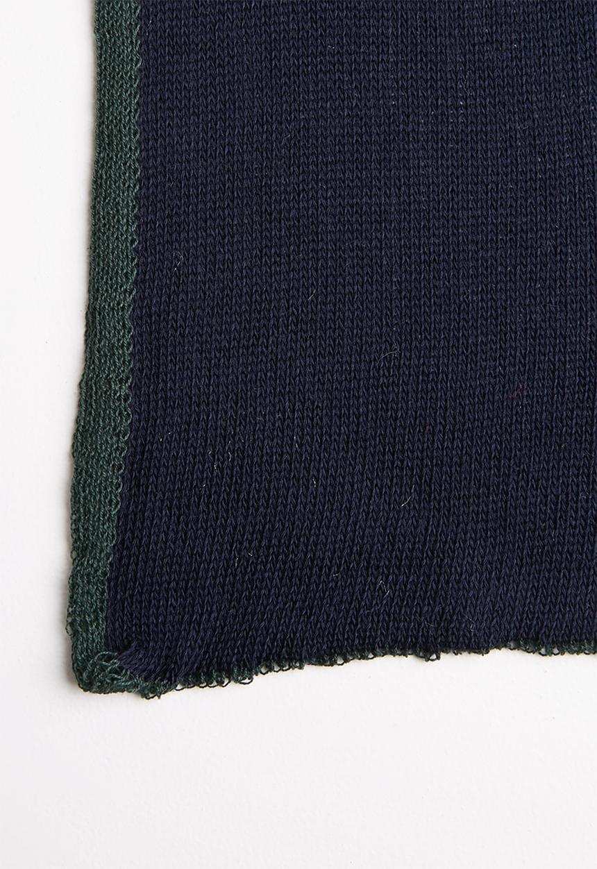 Superbalist - Colourblock scarf - navy & green