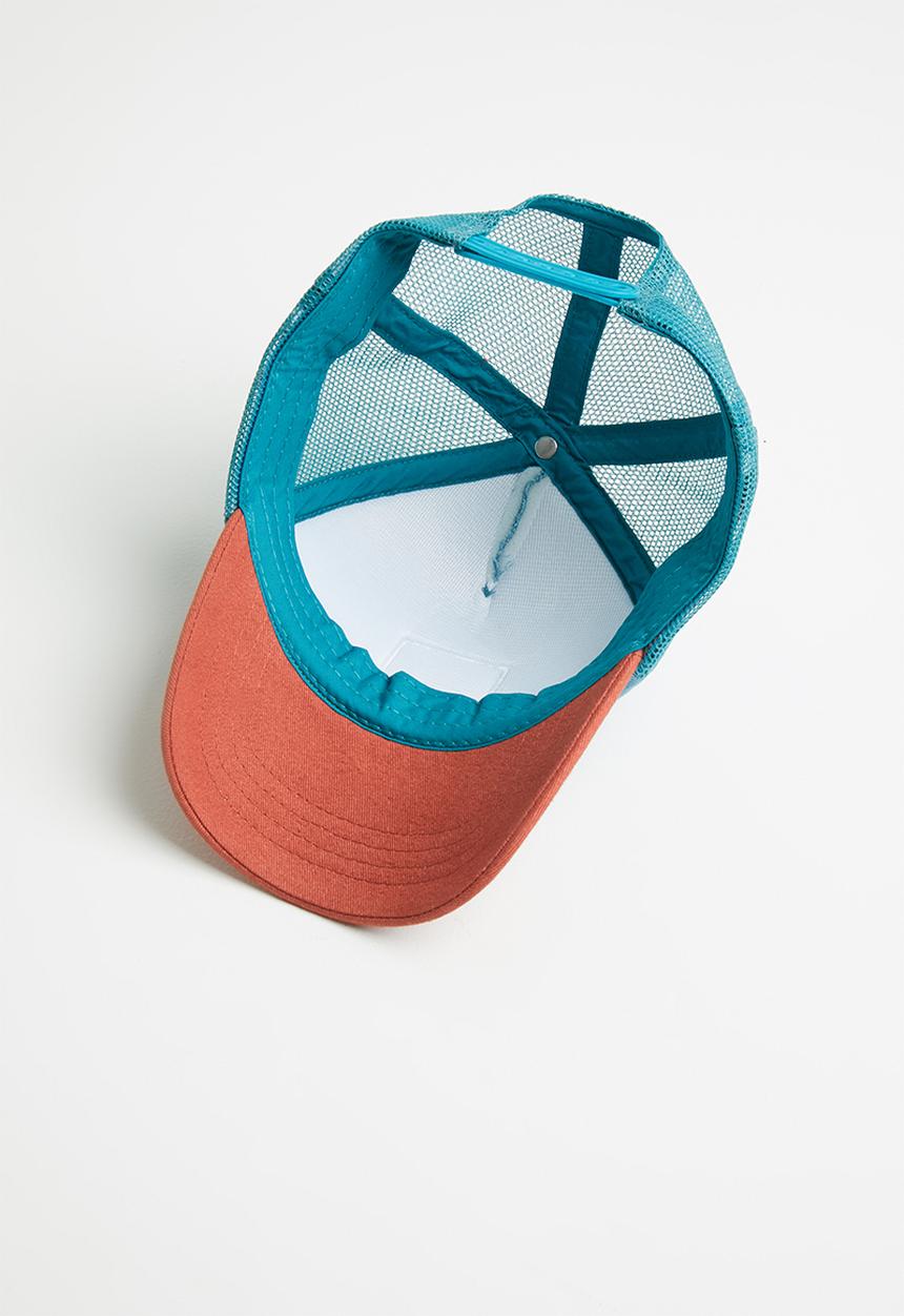 Cotton On - Baseball cap - turquoise & rust 