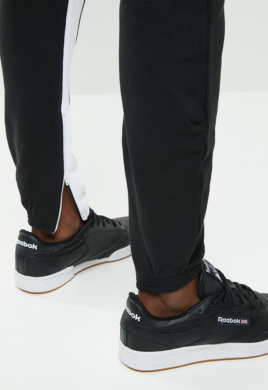 Reebok Classic - CL F zip jogger - black & white