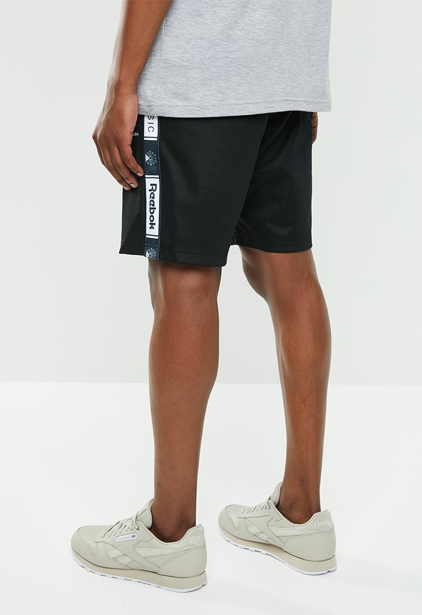 Reebok Classic - CL taped trackshort - black