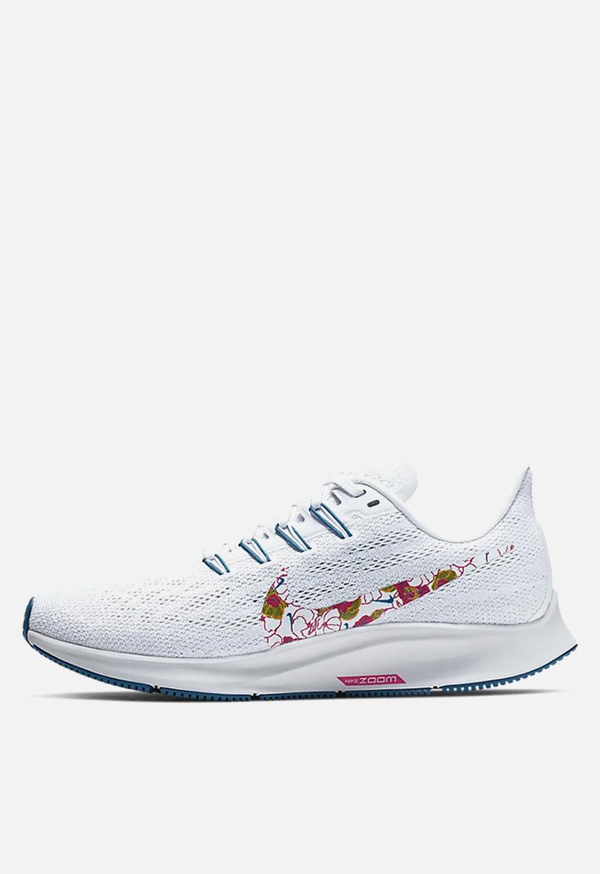 Nike - Air zoom pegasus 36 - white/hyper pink-vast grey-green abys