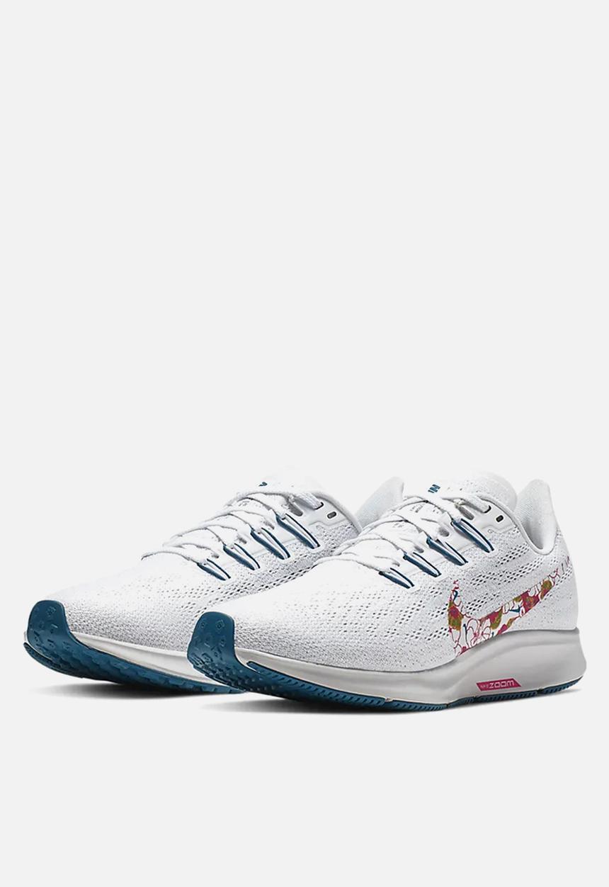 Nike - Air zoom pegasus 36 - white/hyper pink-vast grey-green abys