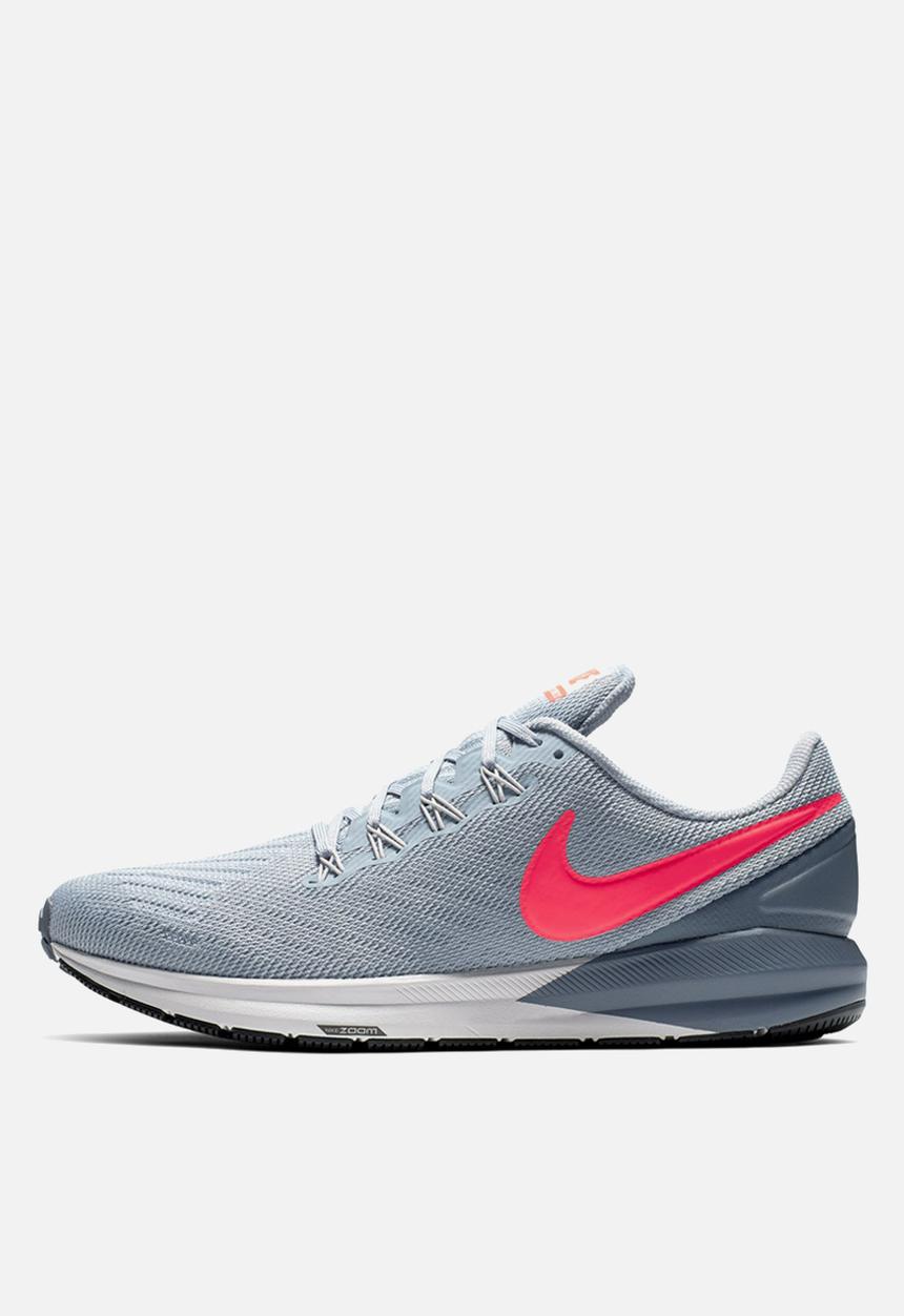 Nike - Zoom Structure 22 - obsidian mist/bright crimson-armony blue