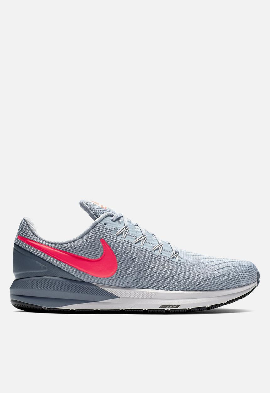 Nike - Zoom Structure 22 - obsidian mist/bright crimson-armony blue