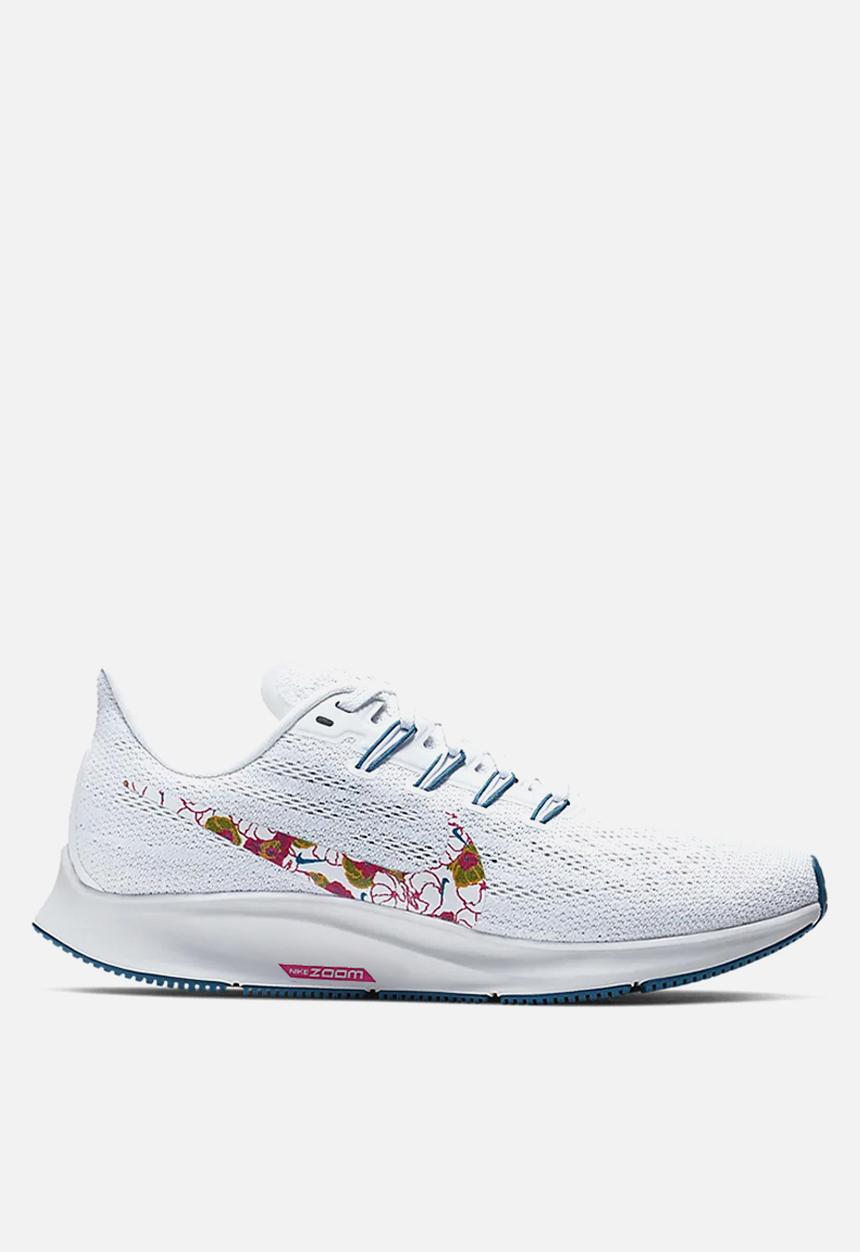 Nike - Air zoom pegasus 36 - white/hyper pink-vast grey-green abys