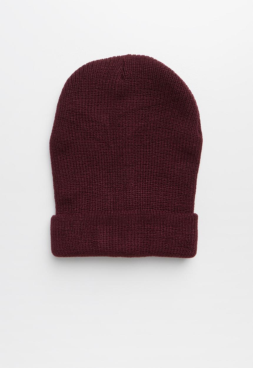 Superbalist - Chloe slouchy beanie - maroon