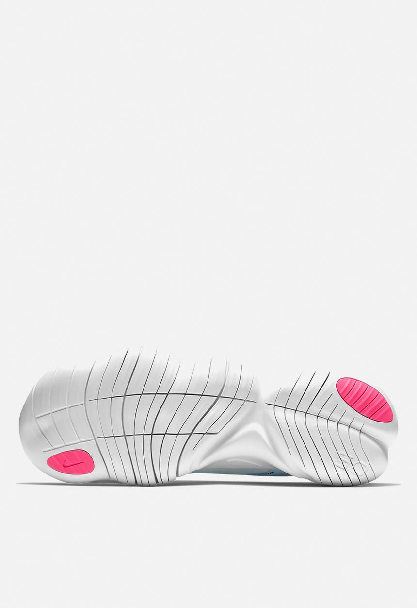 Nike - Free RN 5.0 - white/black-half blue-hyper pink
