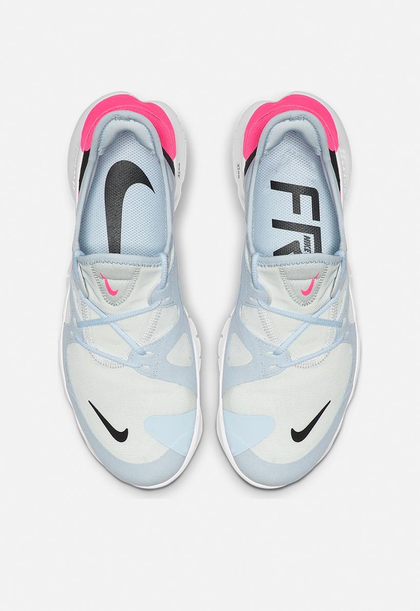 Nike - Free RN 5.0 - white/black-half blue-hyper pink