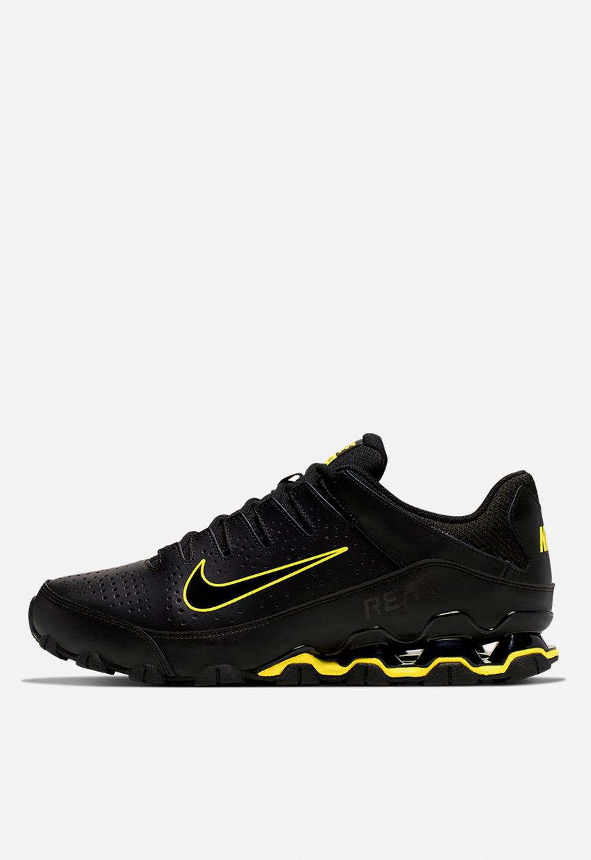 Nike - Reax 8 TR Training Shoe - black,anthracite-bright citron