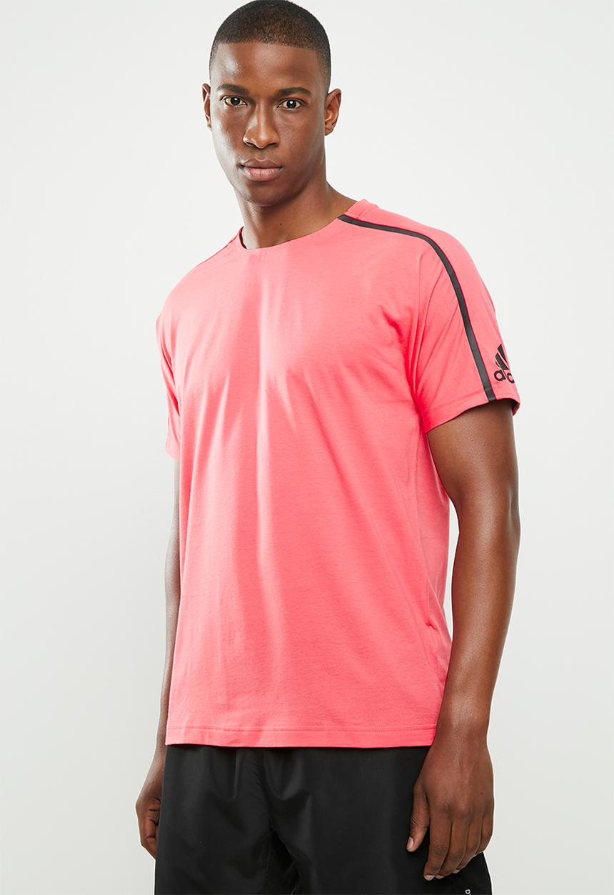 adidas Performance - ZNE short sleeve tee - pink