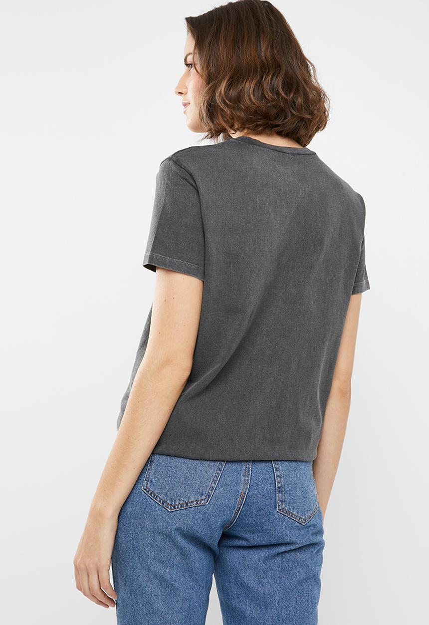 Vans - Cali native BF tee - charcoal 