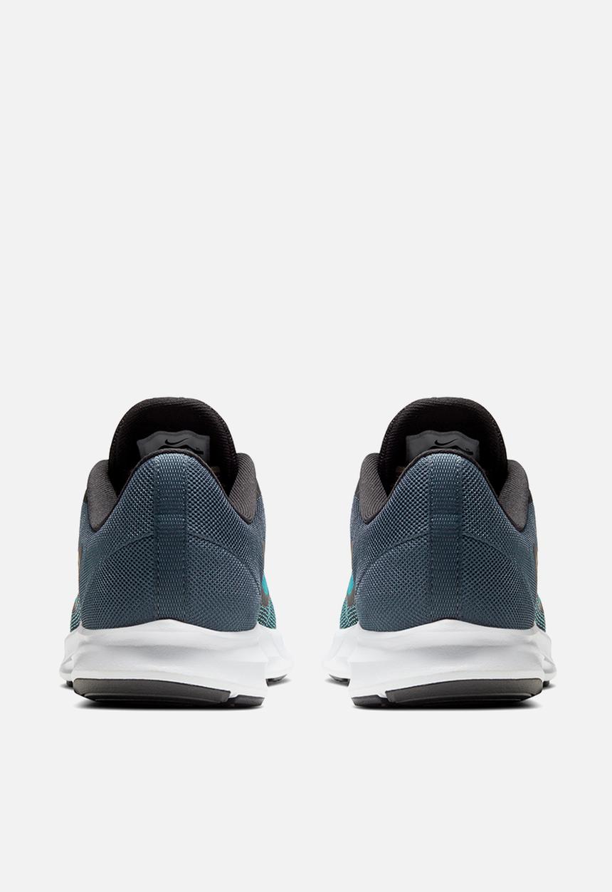 Nike - Downshifter 9 - black/blue lagoon-monsoon blue-white