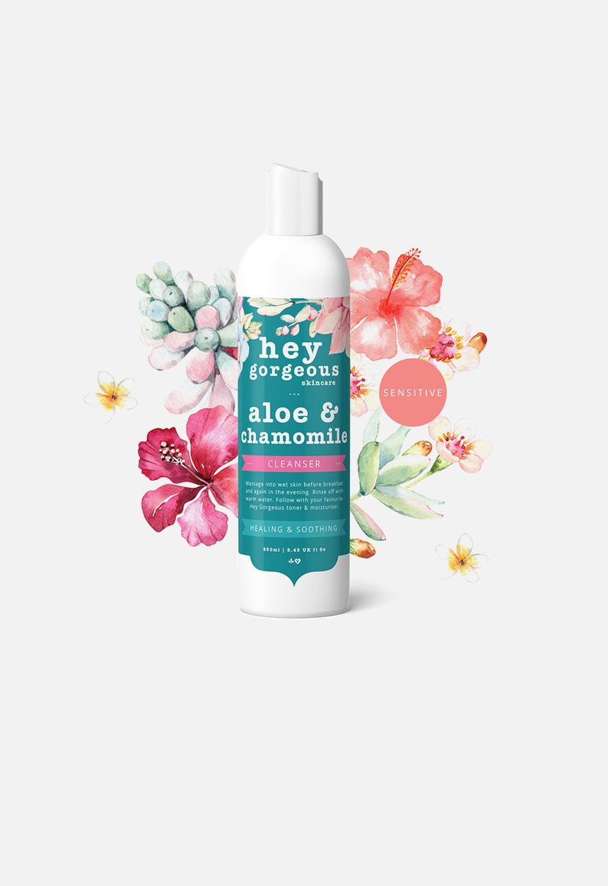 hey gorgeous - Aloe & Chamomile Soothing Cleanser