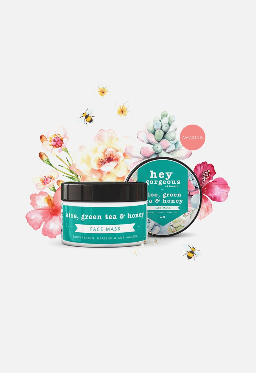 hey gorgeous - Aloe Green Tea & Honey Face Mask