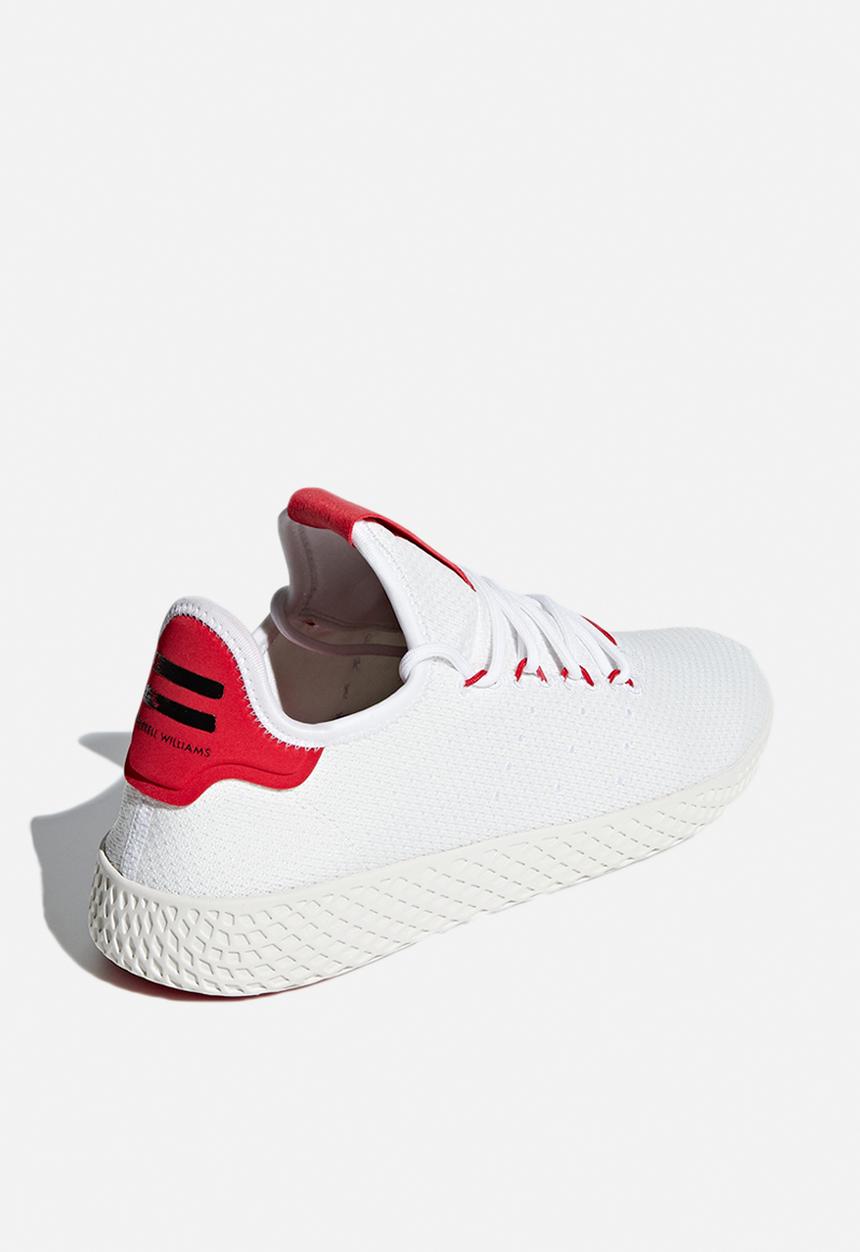 adidas Originals - Pharrell Williams Tennis hu - white / scarlet