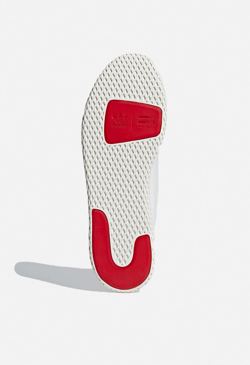 adidas Originals - Pharrell Williams Tennis hu - white / scarlet