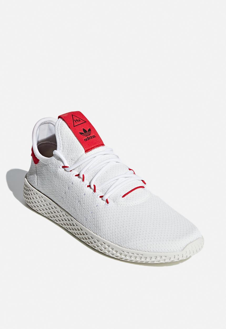 adidas Originals - Pharrell Williams Tennis hu - white / scarlet