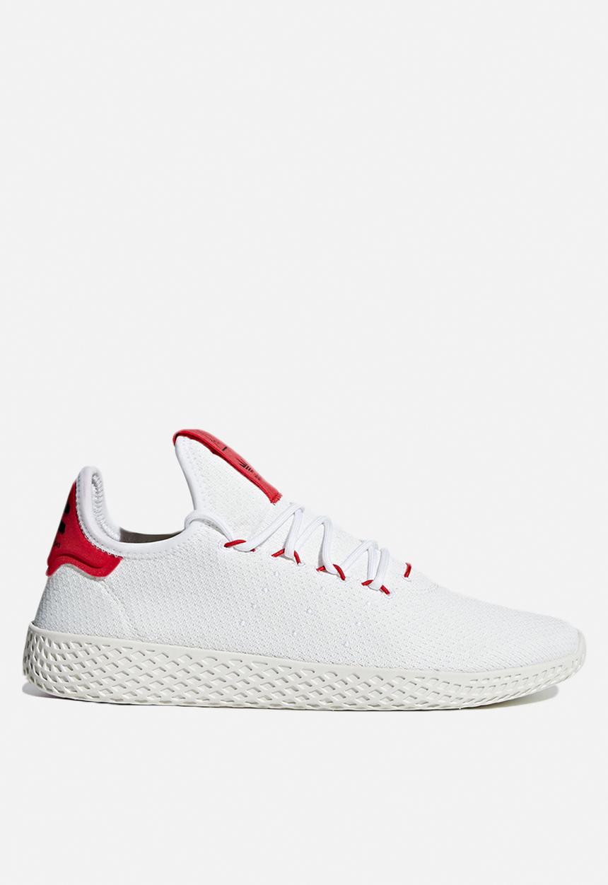 adidas Originals - Pharrell Williams Tennis hu - white / scarlet
