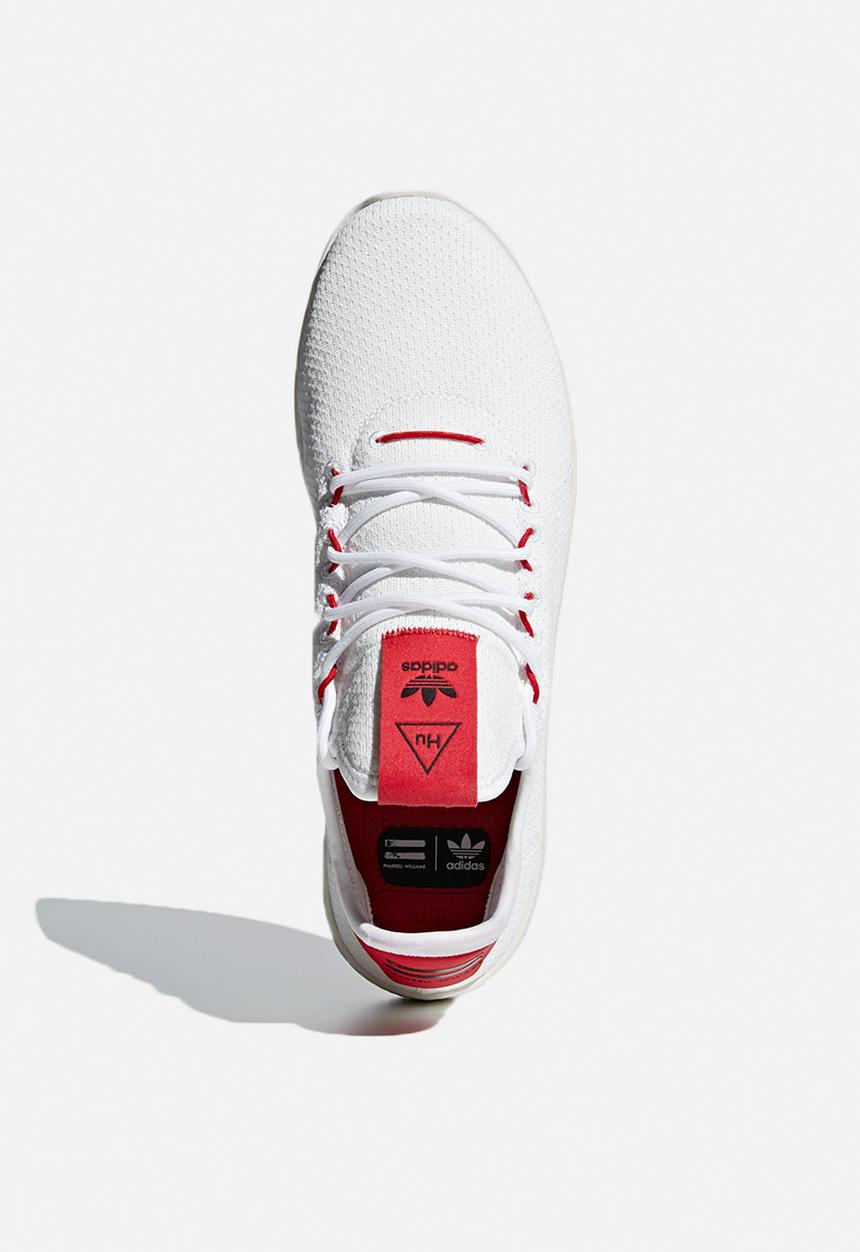 adidas Originals - Pharrell Williams Tennis hu - white / scarlet