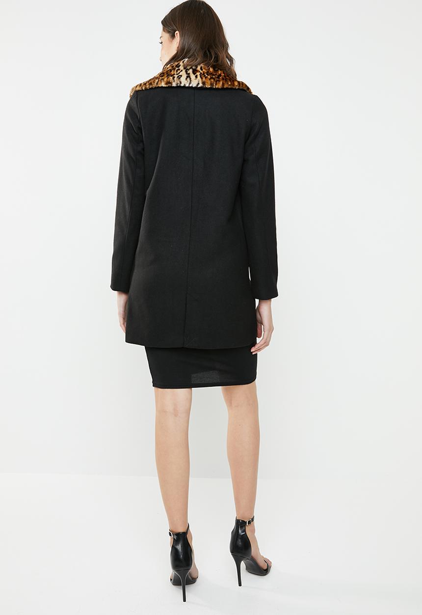 Brave Soul - Faux wool jacket - multi