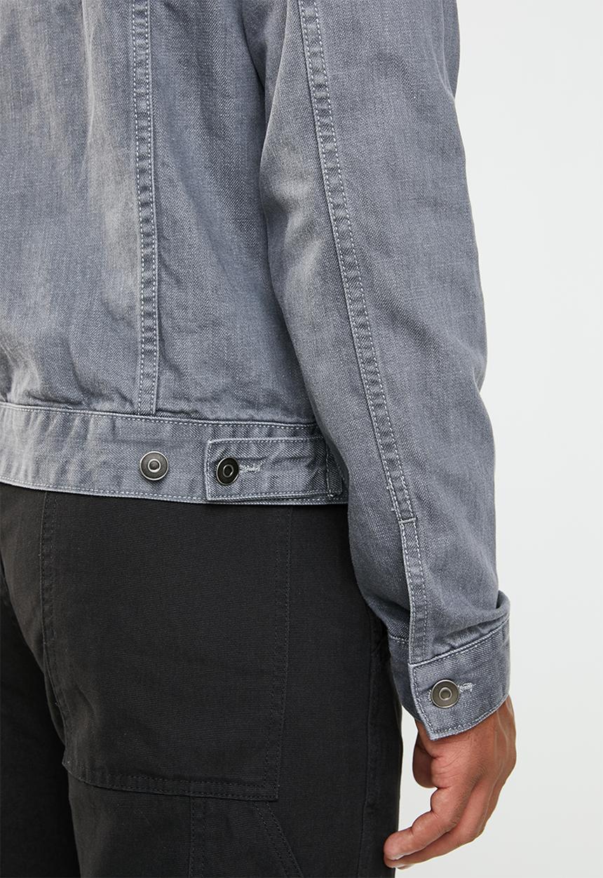 Superbalist - Basic denim trucker jacket - grey