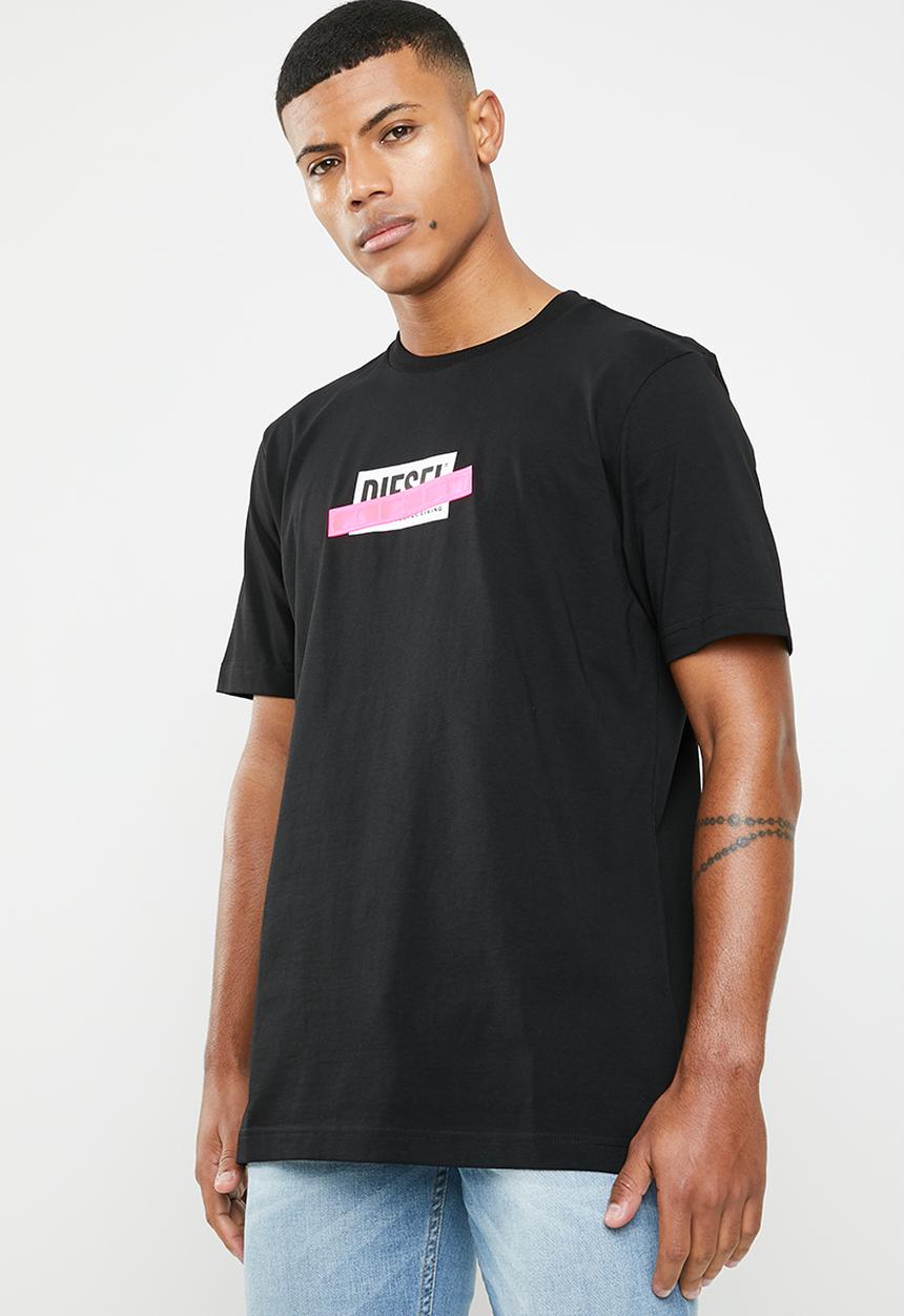 Diesel  - T-just-die short sleeve tee - black