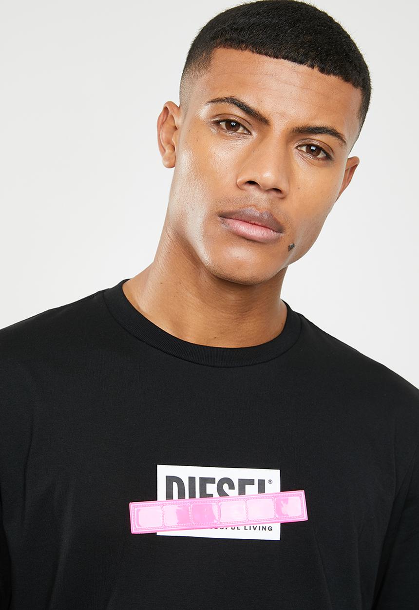 Diesel  - T-just-die short sleeve tee - black