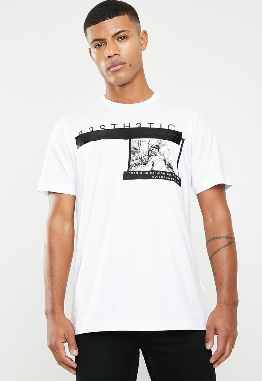 Diesel  - T-just-yp T-shirt - white