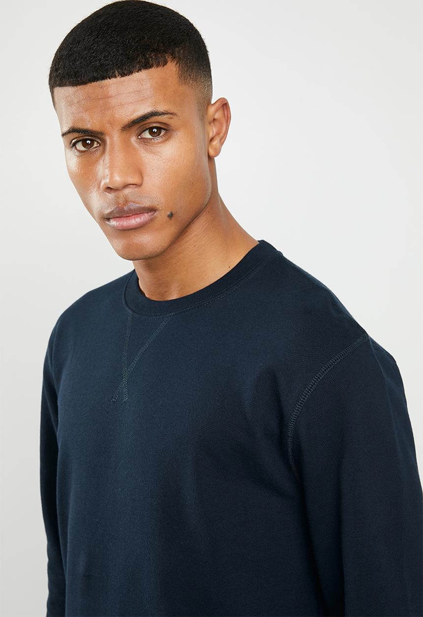Superbalist - Basic crew neck pullover sweat - navy