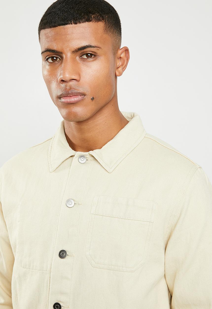 Superbalist - Overdyed worker jacket - nuetral