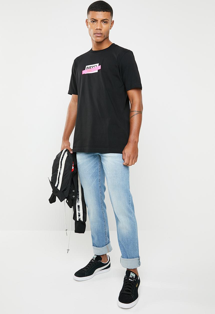 GUESS - Slim straight jeans - blue
